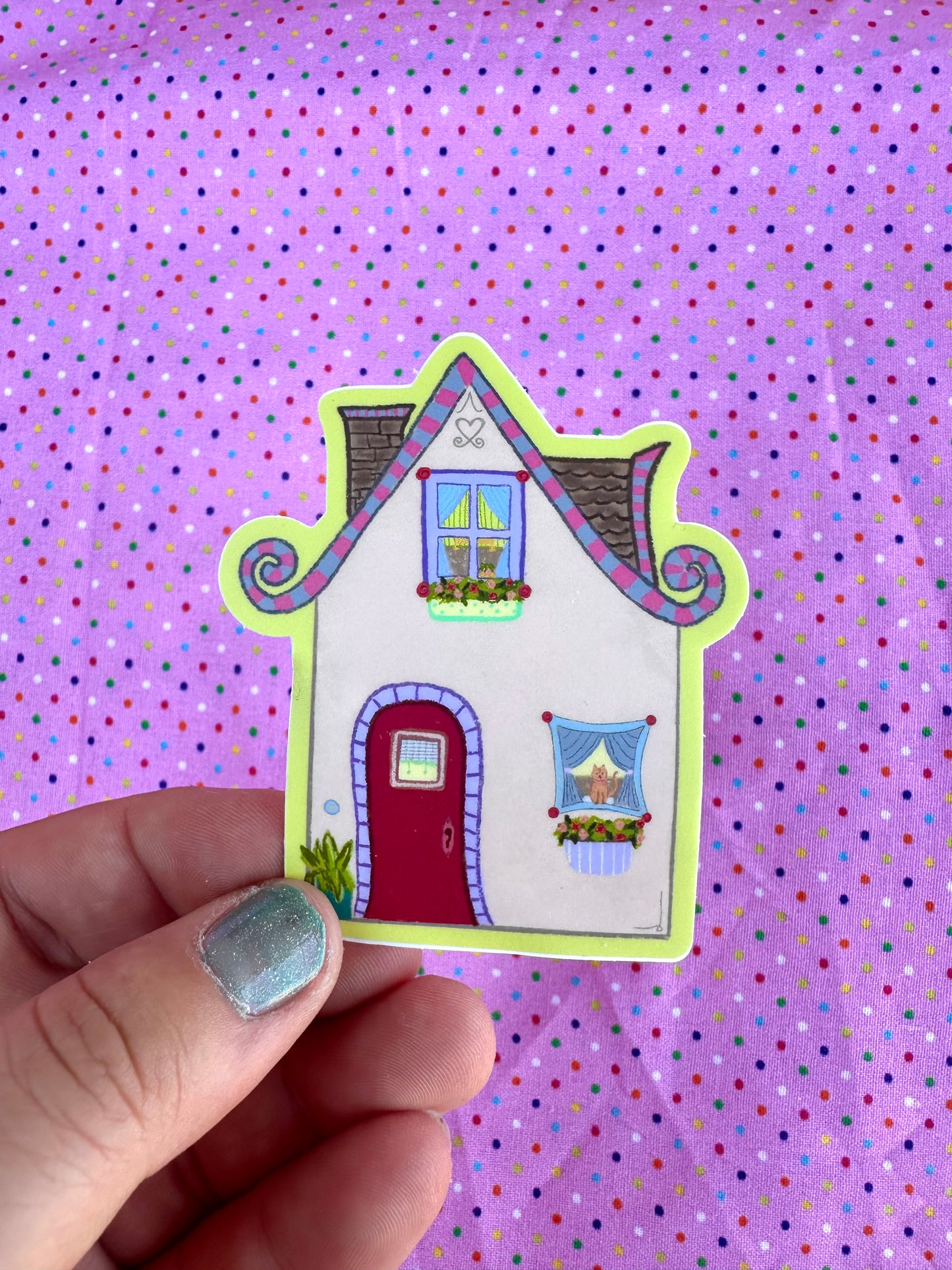 Little Cottage Sticker