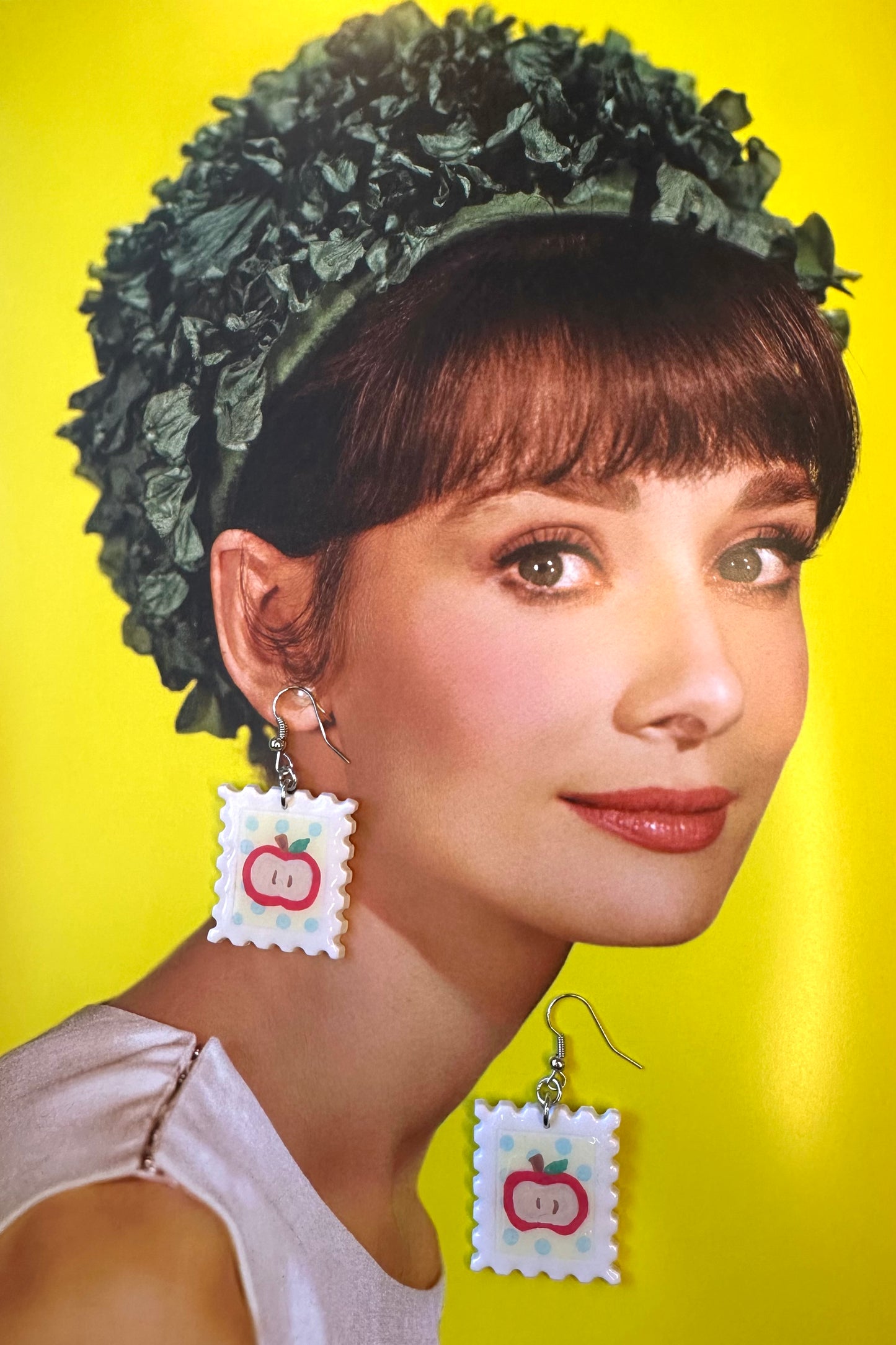 Apple Stamp Earrings