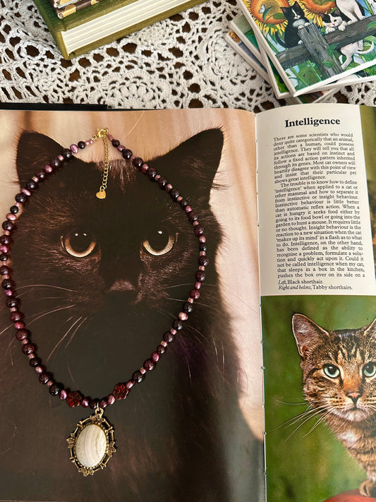 Garnet Stone Necklace