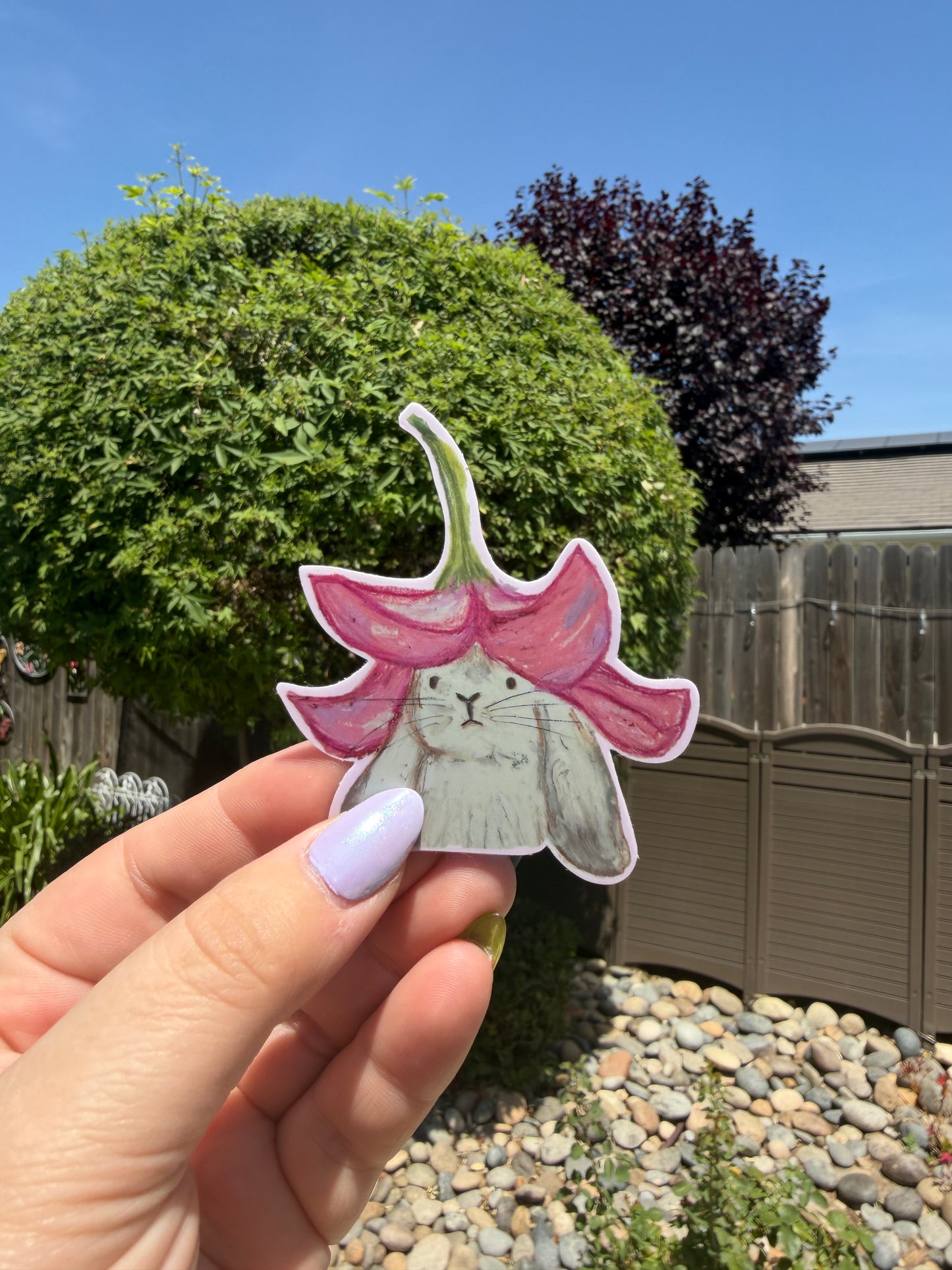 Spring Bunny Sticker