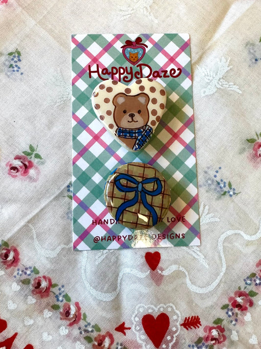 Bear and Bow Magnet