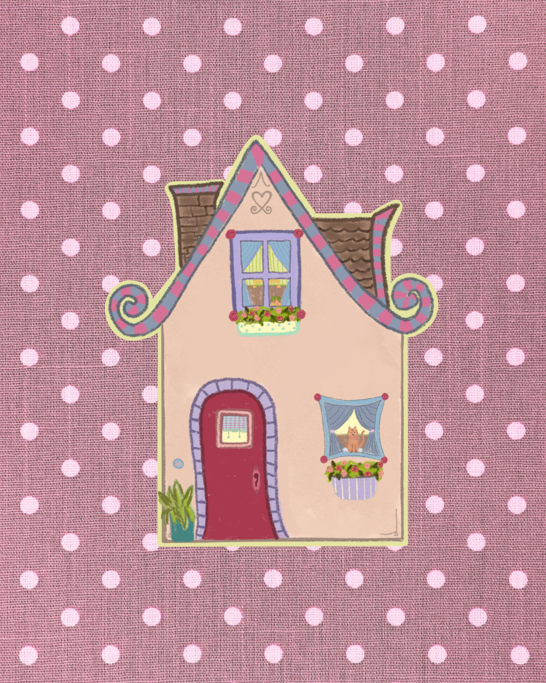 Little Cottage Sticker